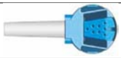 Cable de extensión SpO2, longitud 2,4 m – compatible con GE Datex-Ohmeda – ref. BE09-31O
