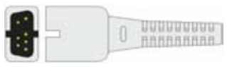 Sensor SpO2 reutilizable, pinza dactilar pediátrico, longitud 1 m – compatible con Charmcare / Choicemed / Colin/Omron / Datascope / Dima(ltalia) /…