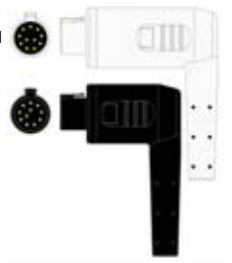 Cable ECG de una pieza, extremo paciente: broche, 4 derivaciones, estándar AHA – compatible con Corpuls