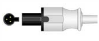 Sensor de temperatura, general, longitud 3 m – compatible con Ohmeda – ref. BTD-14A