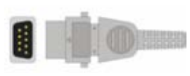 Cable de extensión SpO2, longitud 2,4 m – compatible con BCI