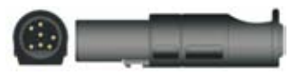 Sensor SpO2 reutilizable, pinza dactilar adulto, longitud 3 m – compatible con GE Datex-Ohmeda / GE Hellige / GE Marquette / Mennen