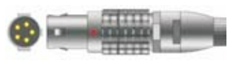 Sensor SpO2 reutilizable, pinza dactilar adulto, longitud 3 m, conector de 5 pines – compatible con Criticare(CSI)