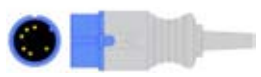 Cable de extensión SpO2, longitud 2,4 m – compatible con Xuzhou Tianfei