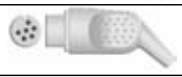 Cable / transductor de presión invasiva (PAI), para transductor MEDEX (MD), longitud 3,5 m – compatible con Datascope
