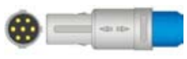 Cable de extensión SpO2, longitud 2,4 m, tecnología Nellcor non Oximax – compatible con Plusemed – ref. BE07-67