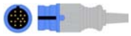 Cable de extensión SpO2, longitud 2,4 m – compatible con Promed