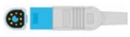 Cable de extensión SpO2, longitud 2,4 m, tecnología Masimo – compatible con Philips – ref. BE09-55M
