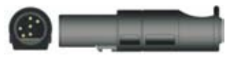 Sensor SpO2 reutilizable, sensor de punta blanda adulto, longitud 3 m, conector de 6 pines – compatible con M&B