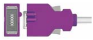 Sensor SpO2 reutilizable, pinza dactilar adulto, longitud 3 m – compatible con Colin/Omron / Datascope / Fukuda Denshi / GE Critikon / Nellcor /…