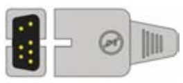 Sensor SpO2 desechable, DB9 7 pines adulto/neonatal, tela no tejida – compatible con Nonin