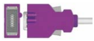 Sensor SpO2 reutilizable, pinza dactilar adulto, longitud 3 m – compatible con Colin/Omron / Datascope / Fukuda Denshi / GE Critikon / Nellcor /…