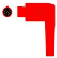 Sensor SpO2 reutilizable, pinza auricular adulto (incluye veterinario), longitud 3 m – compatible con Corpuls