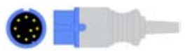 Cable de extensión SpO2, longitud 2,4 m, tecnología Digitai Oximax – compatible con Biolight