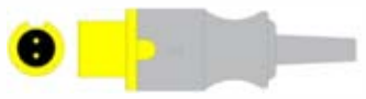 Sensor de temperatura, general, longitud 3 m – compatible con Mindray T5/T8 – ref. BTD-07A