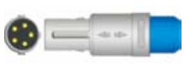 Cable de extensión SpO2, longitud 2,4 m, tecnología digital – compatible con Risingmed – ref. BE05-89D