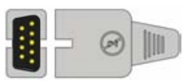 Sensor SpO2 desechable, DB9 7 pines adulto/neonatal, tela no tejida – compatible con Nellcor