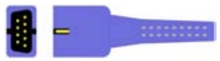 Sensor SpO2 reutilizable, pinza dactilar pediátrico, longitud 1 m – compatible con Colin/Omron / Datascope / Edan / Fukuda Denshi / GE Critikon / GE…