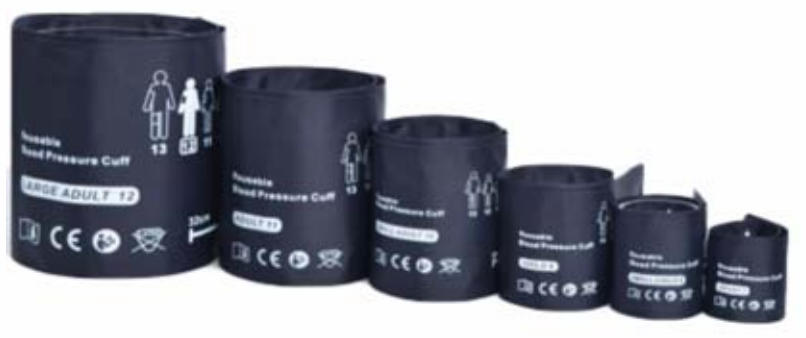 Brazalete PANI, tubo simple, neonatal, circunferencia de extremidad 7–10 cm – ref. BCS-123