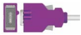 Sensor SpO2 reutilizable, pinza dactilar adulto, longitud 3 m – compatible con Colin/Omron / Datascope / Fukuda Denshi / GE Critikon / Nellcor /…