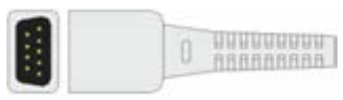Cable de extensión SpO2, longitud 2,4 m – compatible con GE Datex-Ohmeda – ref. BE09-31O