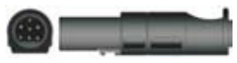 Cable de extensión SpO2, longitud 2,4 m – compatible con Novametrix / Spacelabs