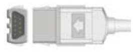 Cable de extensión SpO2, longitud 2,4 m – compatible con GE Datex-Ohmeda – ref. BE13-31O