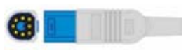 Cable de extensión SpO2, longitud 2,4 m – compatible con Goldway / Philips