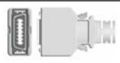 Cable de extensión SpO2, longitud 3 m, tecnología Masimo Red – compatible con Biolight – ref. BE14-10MX