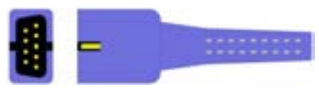 Sensor SpO2 reutilizable, pinza dactilar pediátrico, longitud 1 m – compatible con Colin/Omron / Datascope / Edan / Fukuda Denshi / GE Critikon / GE…