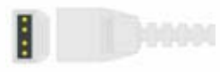 Cable / transductor de presión invasiva (PAI), longitud 0,3 m – compatible con Dräger