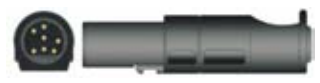 Sensor SpO2 reutilizable, sensor de punta blanda adulto, longitud 3 m – compatible con GE Datex-Ohmeda / GE Hellige / GE Marquette / Mennen