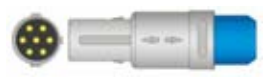 Cable de extensión SpO2, longitud 2,4 m – compatible con Neusoft