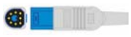 Cable de extensión SpO2, longitud 2,4 m, tecnología Philips – compatible con Philips – ref. BE08-55