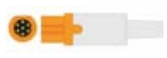 Cable / transductor de presión invasiva (PAI), para transductor ARGON (AG), longitud 3,5 m – compatible con Siemens Cato…