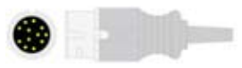 Cable de extensión SpO2, longitud 2,4 m, tecnología Nellcor non Oximax – compatible con Comen – ref. BE12-19