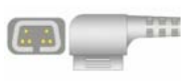 Sensor SpO2 desechable, 6 pines adulto/neonatal, tela no tejida – compatible con CSI (Criticare International)