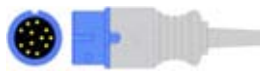 Cable de extensión SpO2, longitud 3 m, tecnología Masimo Red – compatible con Comen – ref. BE12-19MX
