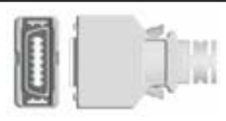Cable de extensión SpO2, longitud 2,4 m – compatible con Nellcor