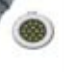 Cable EKG de una pieza, extremo paciente: banana 4,0 mm, estándar AHA – compatible con Welch Allyn SE-PRO-600 – ref. BKY17-AB