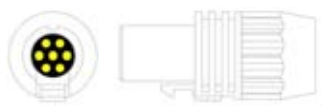 Cable de extensión SpO2, longitud 2,4 m – compatible con M&B – ref. BE07-46