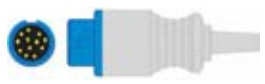 Cable de extensión SpO2, longitud 2,4 m – compatible con Kongsung