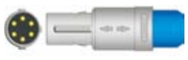 Cable de extensión SpO2, longitud 2,4 m, tecnología digital – compatible con Infinium OMNI I,II, III – ref. BE06-65D