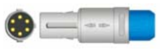 Sensor SpO2 reutilizable, pinza dactilar adulto, longitud 3 m, conector de 6 pines – compatible con Infinium OMNI I…
