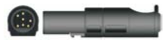 Sensor SpO2 reutilizable, sensor de punta blanda adulto, longitud 3 m – compatible con GE Datex-Ohmeda / GE Hellige / GE Marquette / Mennen