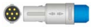 Sensor SpO2 reutilizable, sensor de punta blanda pediátrico, longitud 3 m – compatible con BCI / Digicare / Medlab