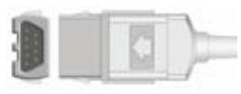 Cable de extensión SpO2, longitud 2,4 m – compatible con GE Datex-Ohmeda – ref. BE12-31O