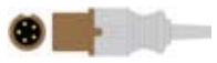 Cable / transductor de presión invasiva (PAI), para transductor EDWARD (ED), longitud 3,5 m – compatible con Contec – ref. BIAF-ED