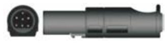 Sensor SpO2 reutilizable, sensor de punta blanda pediátrico, longitud 3 m – compatible con Digicare