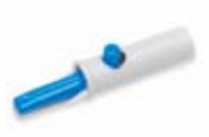 Accesorio ECG/EKG, adaptador DIN a pinza cocodrilo 3 mm